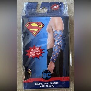 DC Comics Superman Blue Logo Men's Swim Arm Sleeve